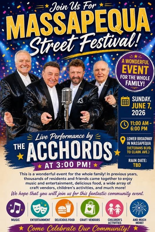 Massapequa Street Festival - June 7 2026
