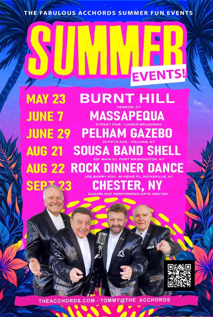 The Fabulous Acchords Summer Events 2026